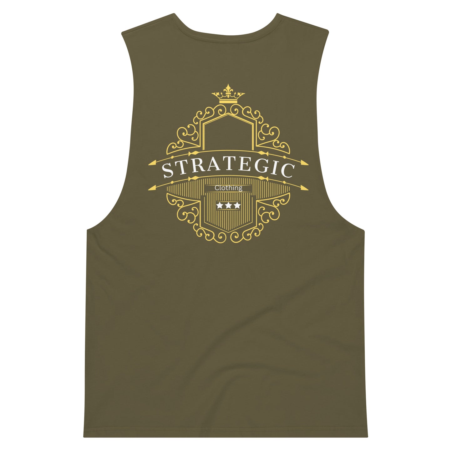 Drop arm tank top