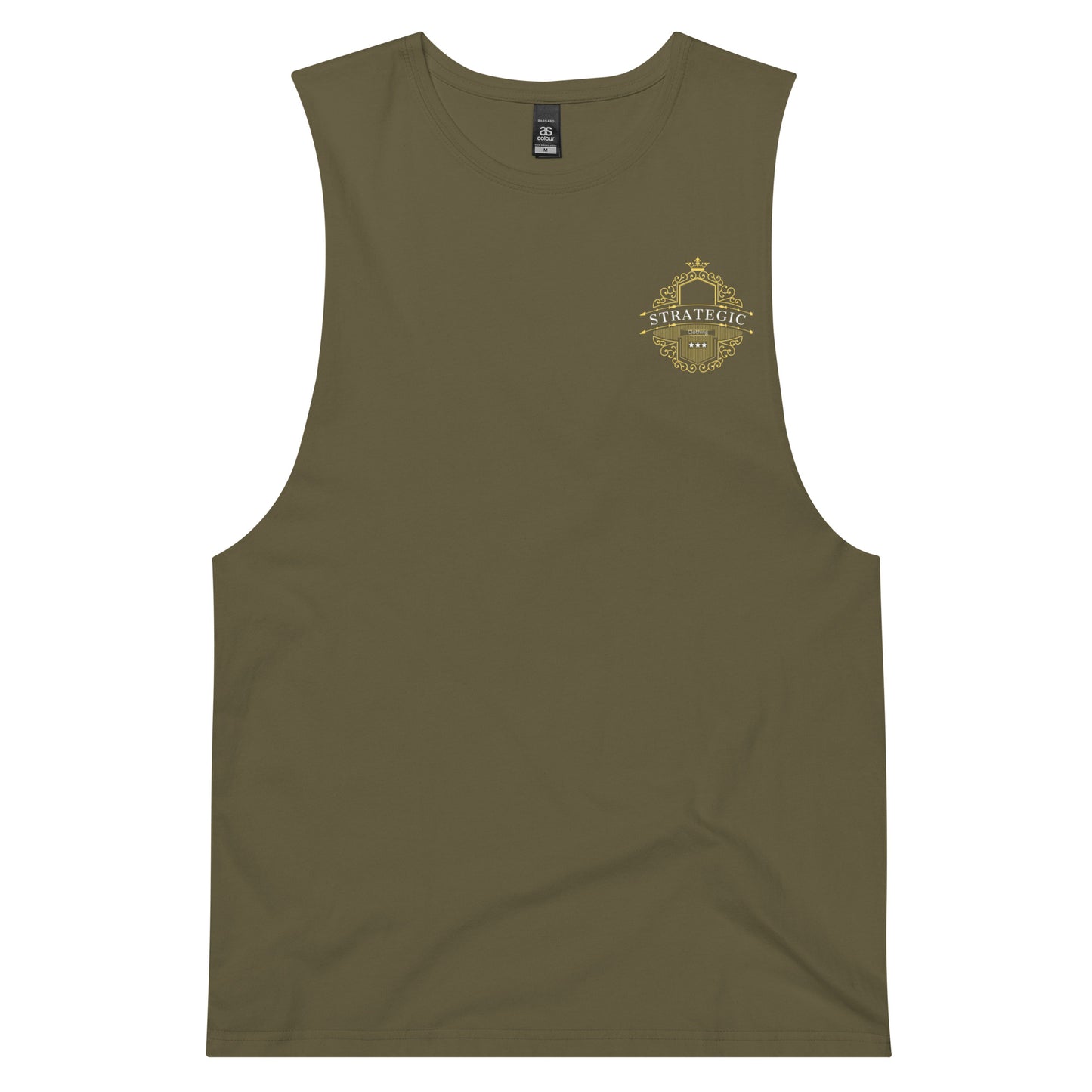 Drop arm tank top