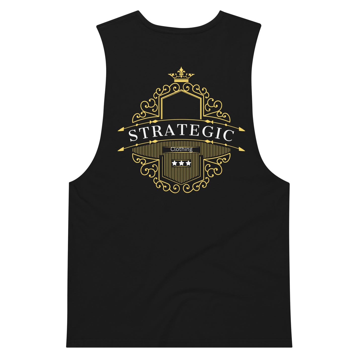 Drop arm tank top