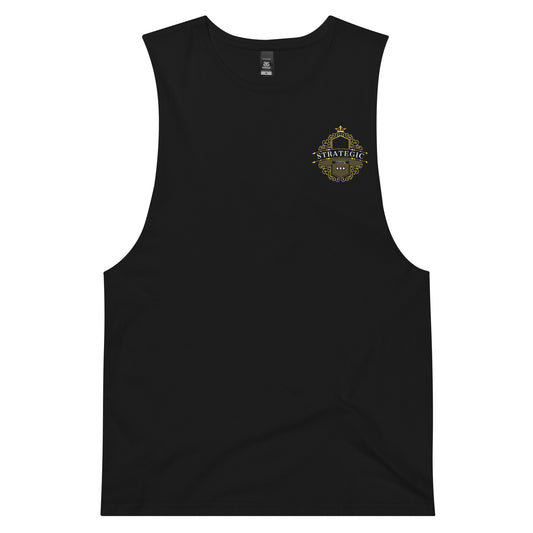 Drop arm tank top