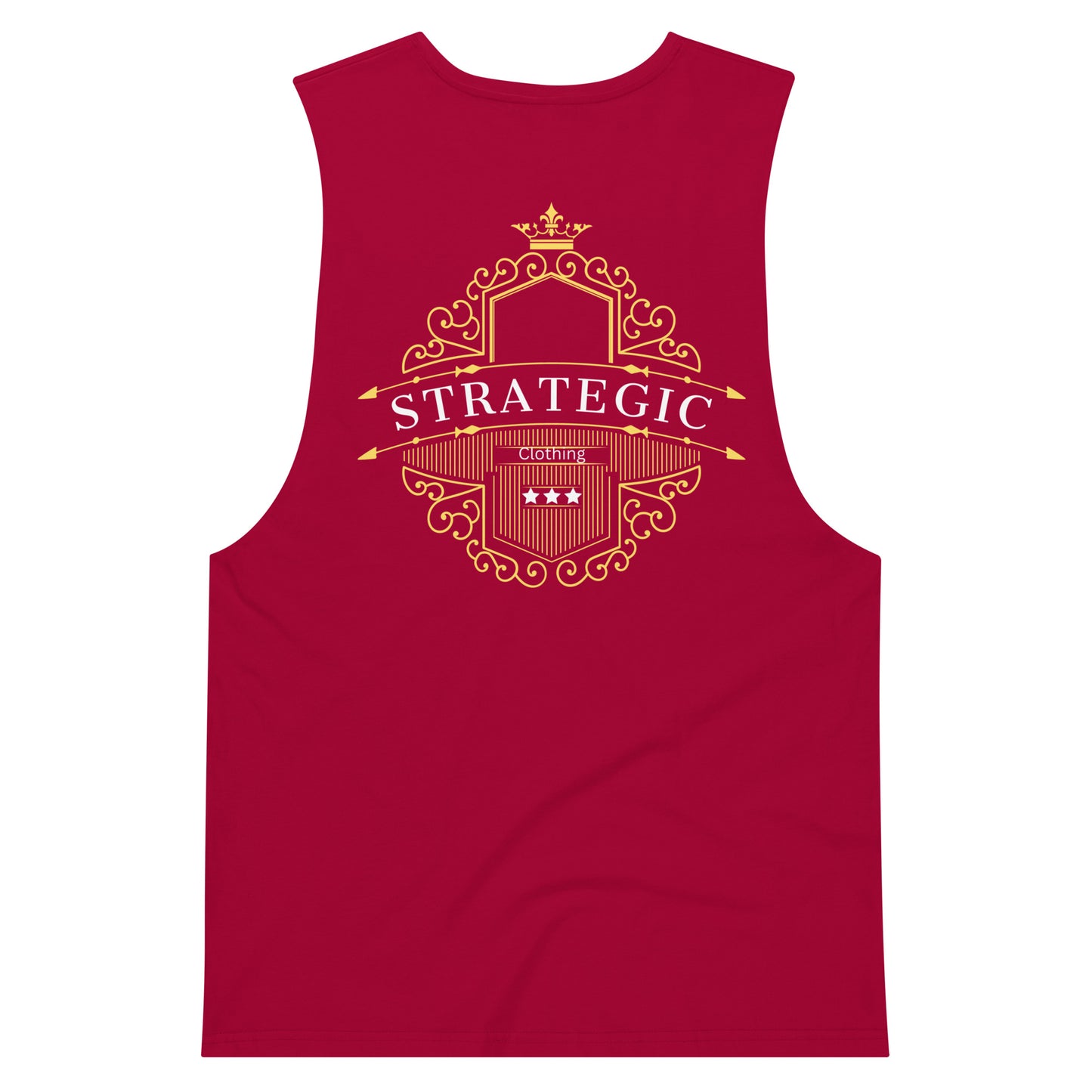 Drop arm tank top