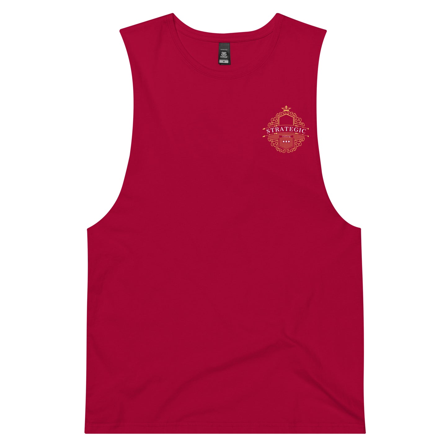 Drop arm tank top
