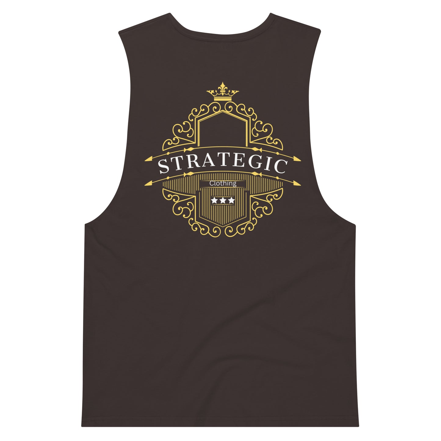 Drop arm tank top
