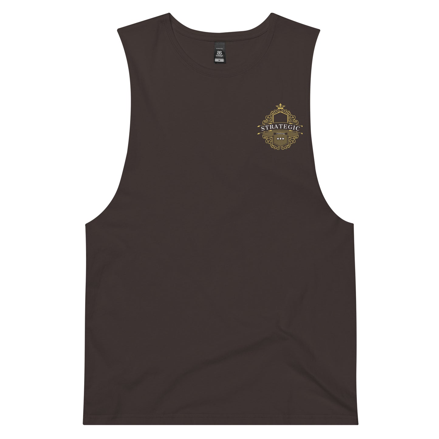 Drop arm tank top
