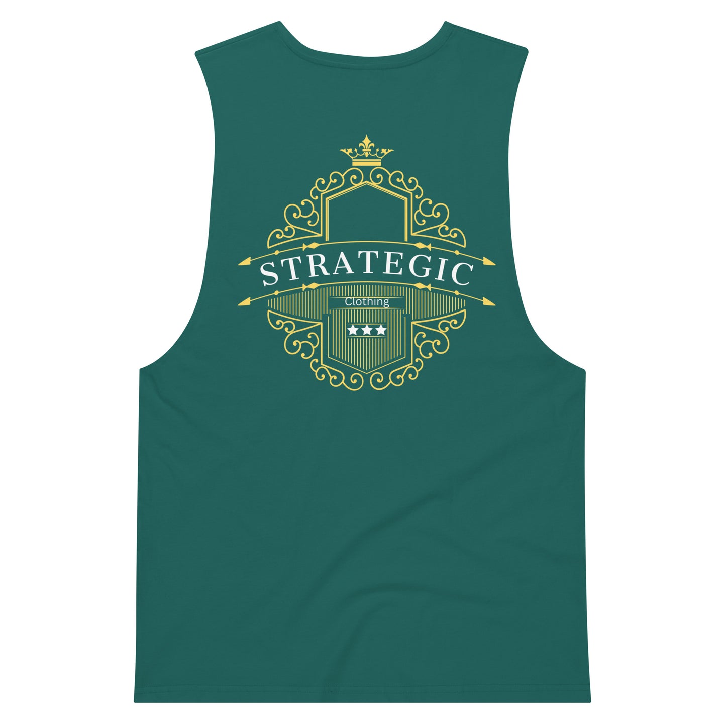 Drop arm tank top