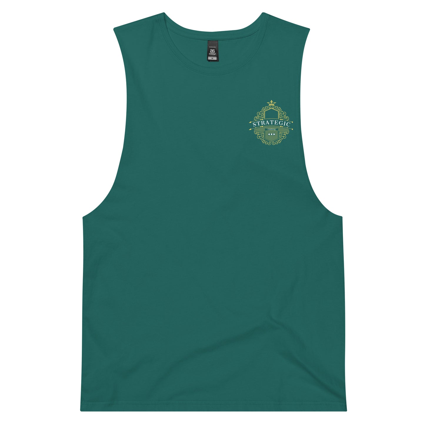 Drop arm tank top